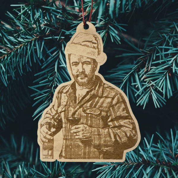 Santa Dave engraved Ornament