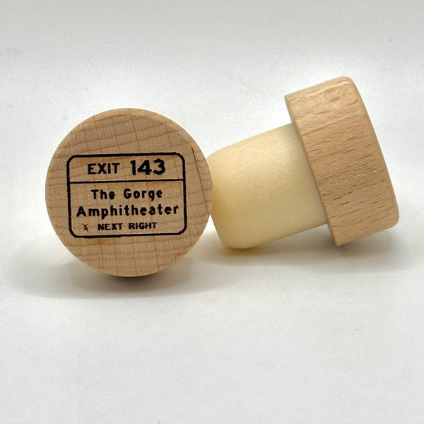 BULK Gorge 2024 Laser Engraved Cork Wine Stopper