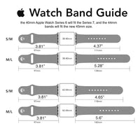 Laser Engraved Apple Watch Band