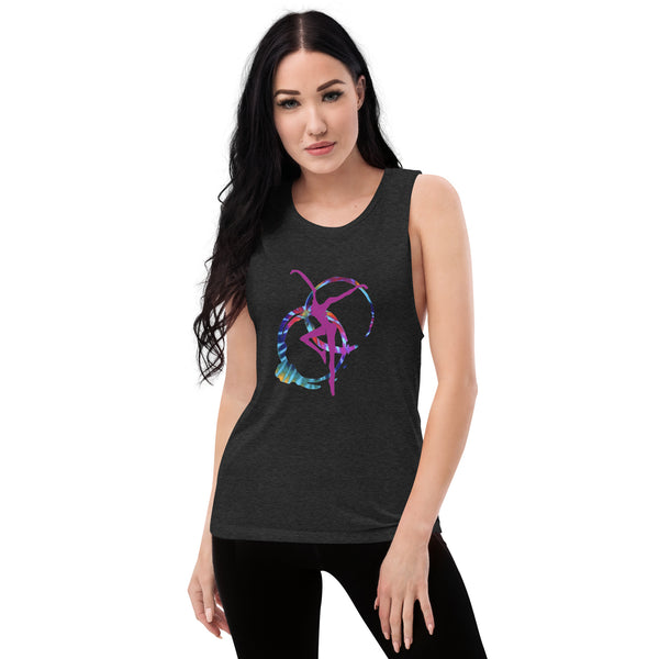 Tie Dye Ladies’ Muscle Tank