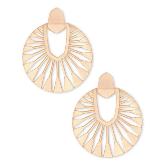 Kendra Scott Didi Sunburst Earrings pre-owned