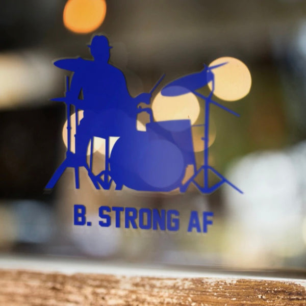 B. STRONG AF Vinyl Decal